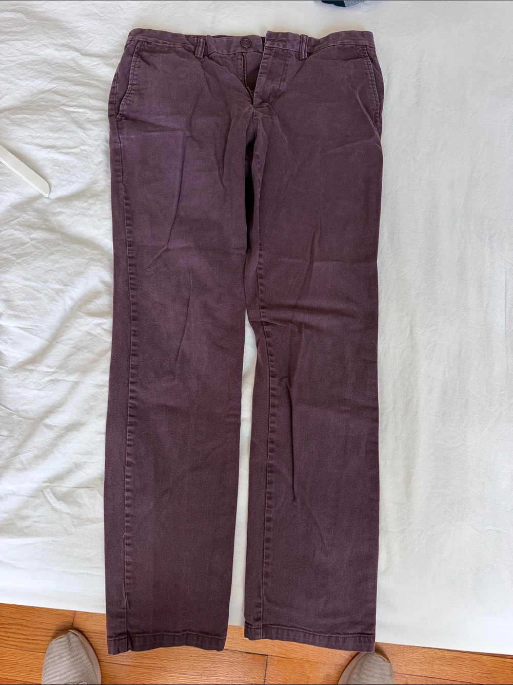 Old Navy Deep Plum Slim Pants